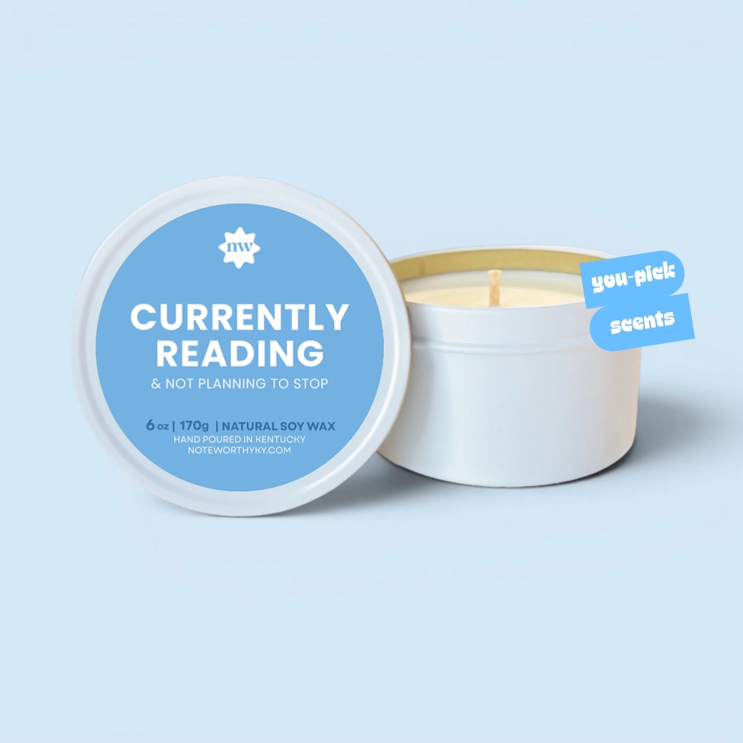 Currently Reading Candle - Pink Sugar