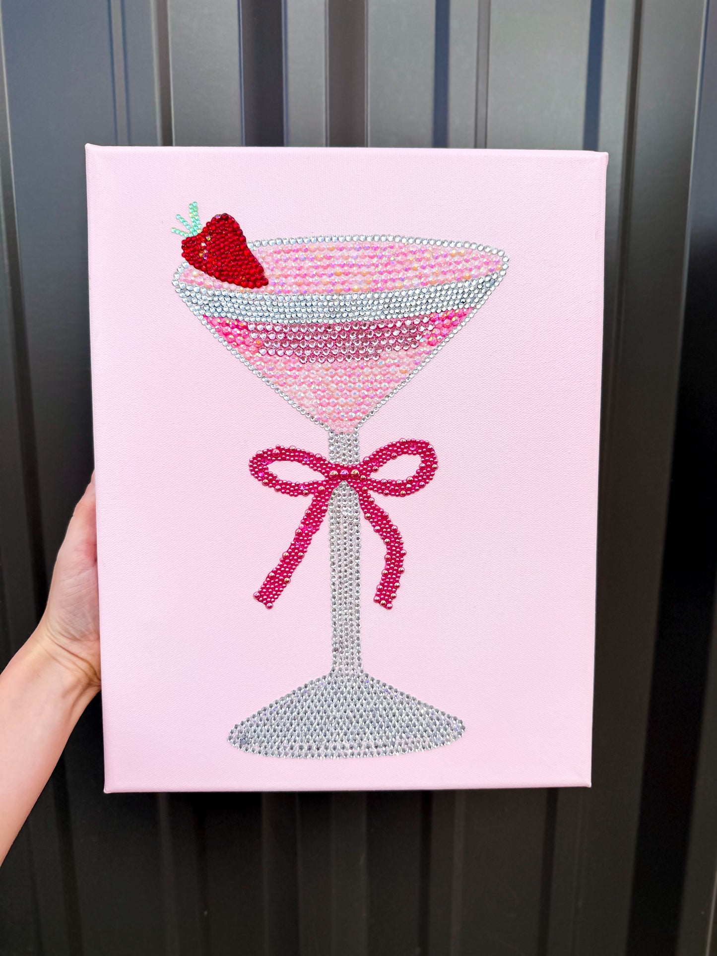 Blush Berry Martini Diamond Painting