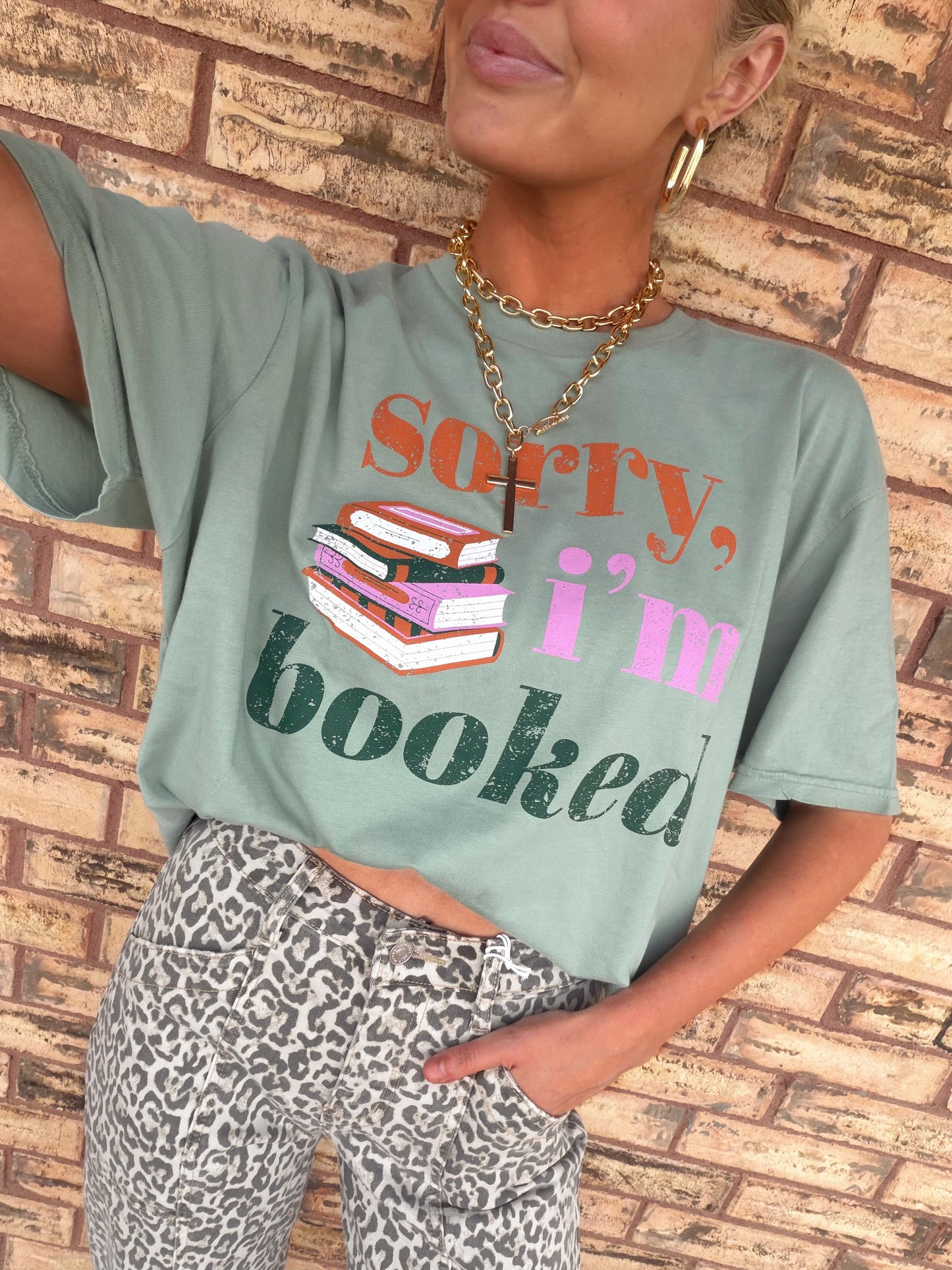 Sorry, I'm Booked Graphic Tee