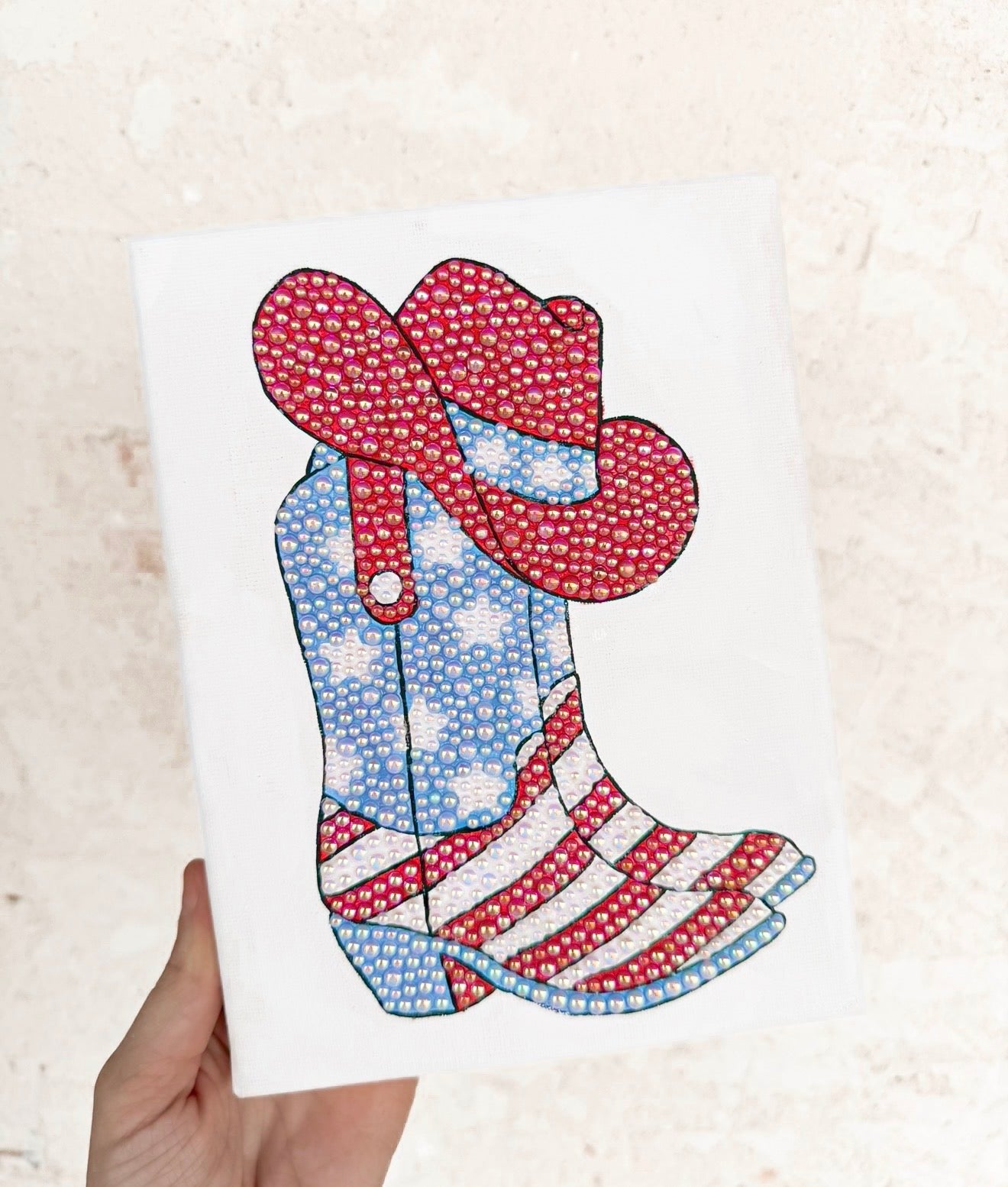 Cowgirl Fireworks Diamond Painting