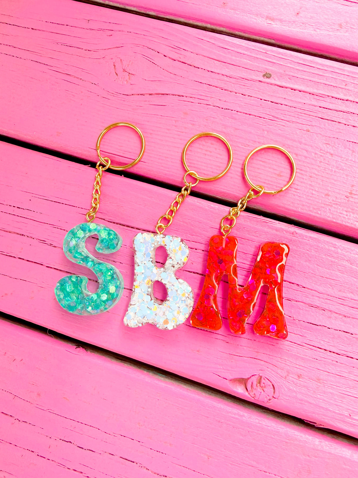Initial Keychains