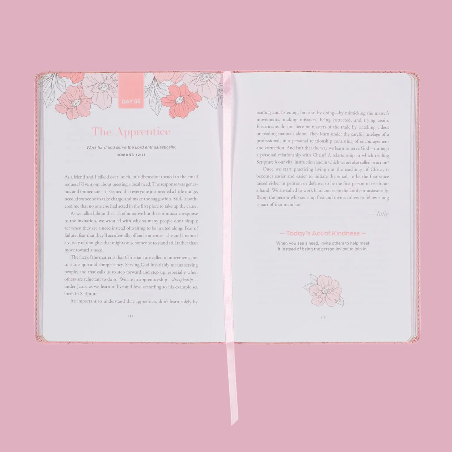 Devotional 100 Acts of Kindness Faux Leather