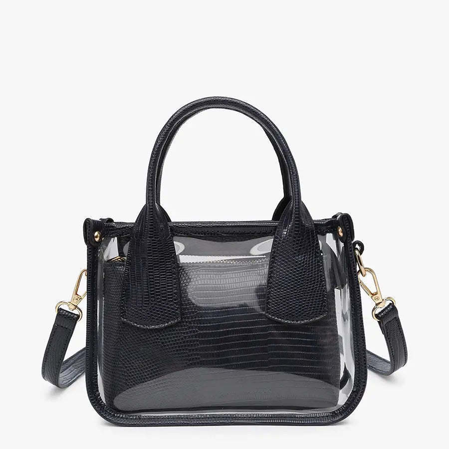 Stacey Clear Satchel Bag