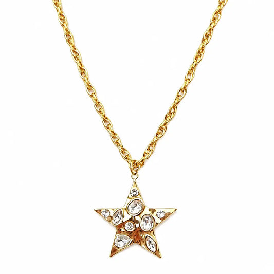 Jeweled Icon Necklace Water Resistant