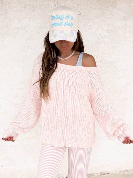 Make Me Blush Sweater