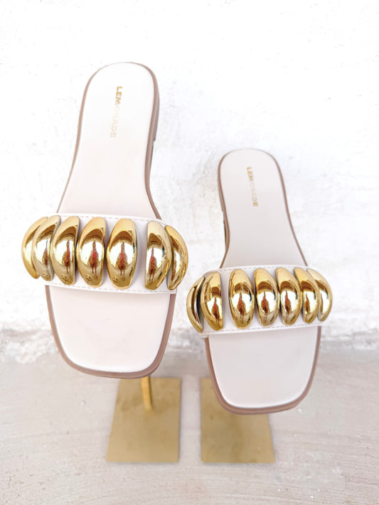 I See Gold Sandals