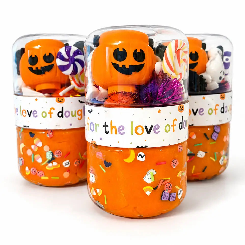 Halloween Sensory Dough Double Jar