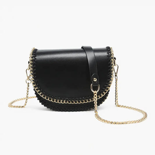 Istanbul Gold Chain Trim Crossbody