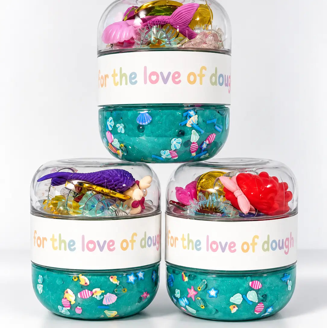 Mermaid Sensory Dough Mini Double Jar