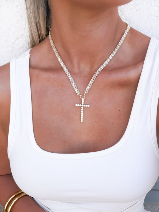 The Royale Cross Necklace