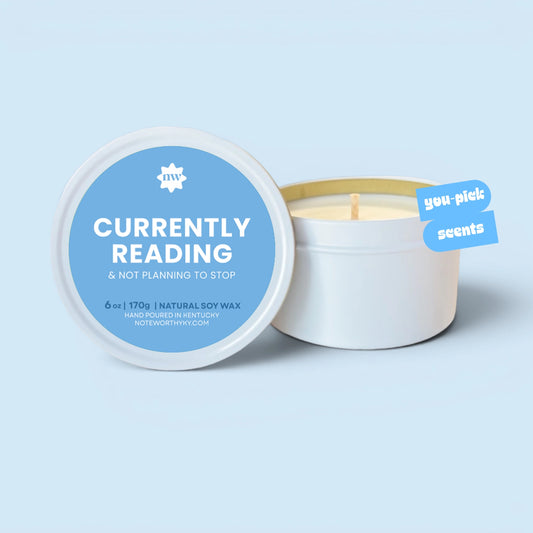 Currently Reading Candle - Pink Sugar