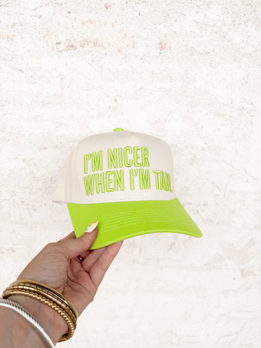I’m Nicer When I’m Tan Hat