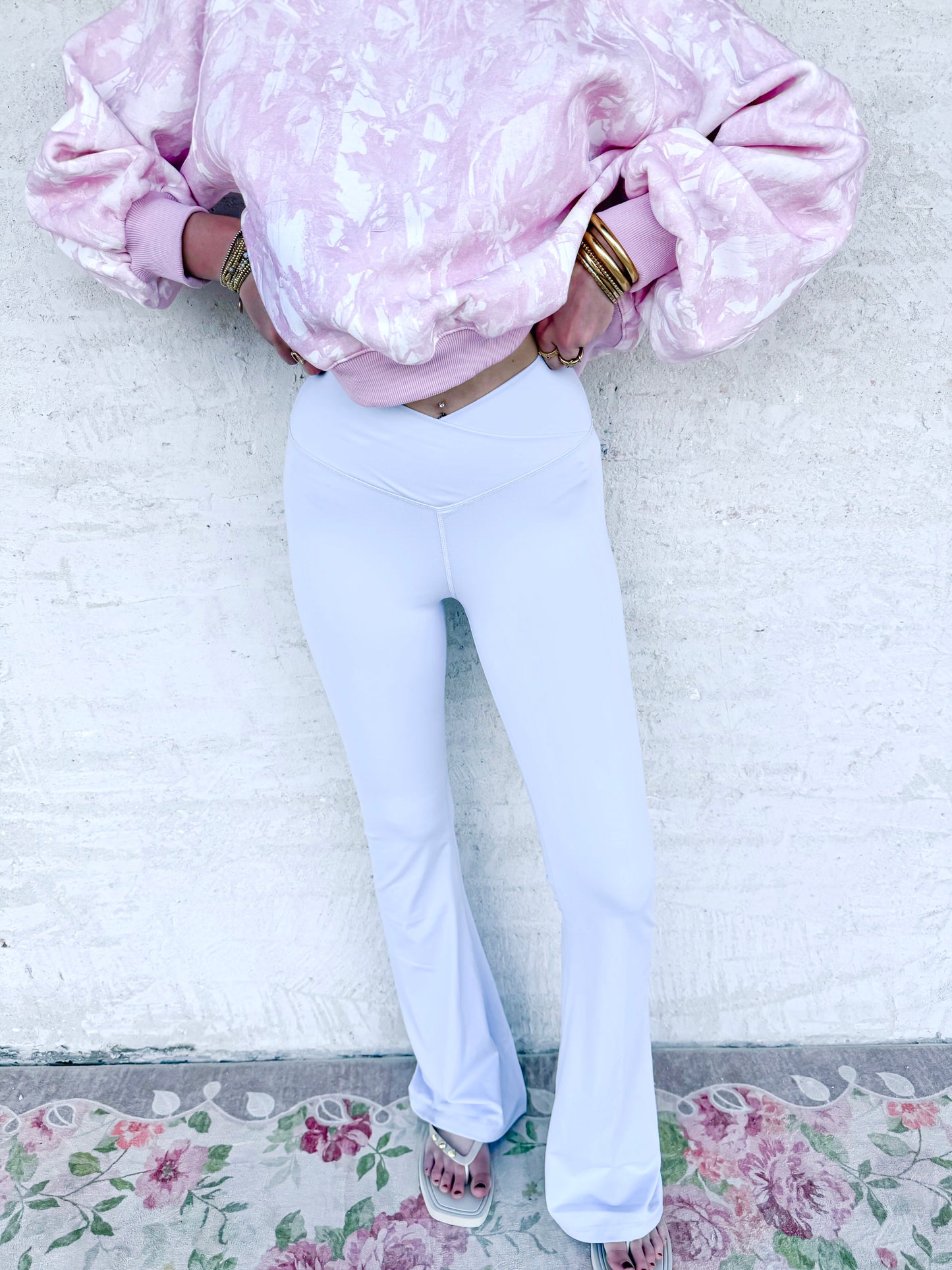 in the clouds flare leggings