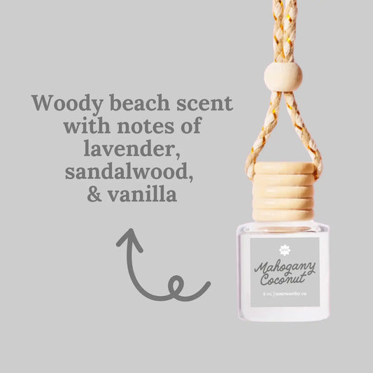 Mahogany Teakwood Car Diffuser