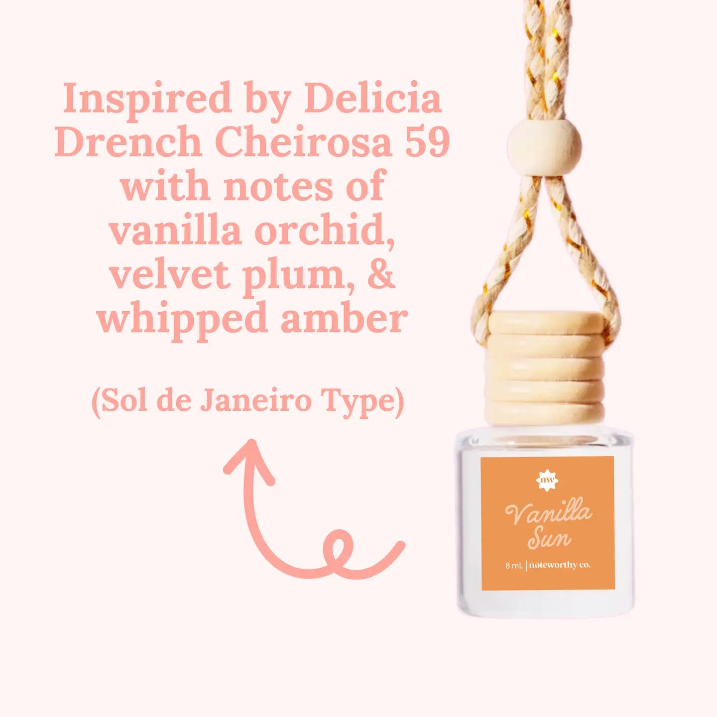 Car Diffuser - Vanilla Sun