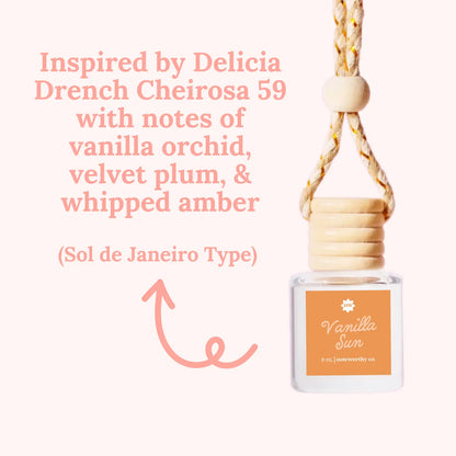 Car Diffuser - Vanilla Sun