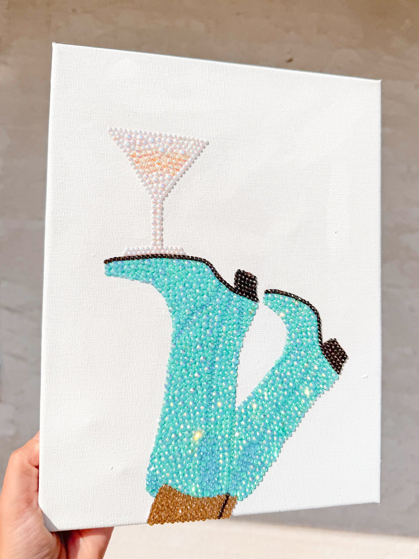 Tipsy Cowgirl Diamond Painting