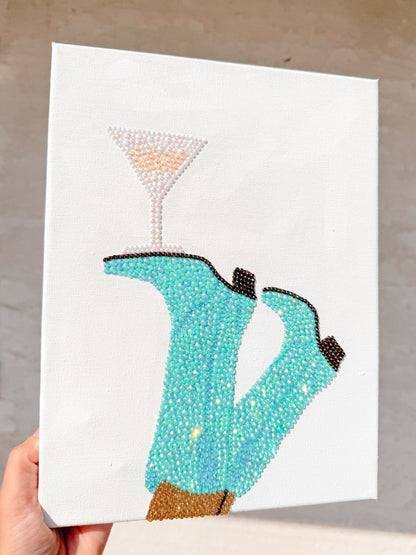 Tipsy Cowgirl Diamond Painting