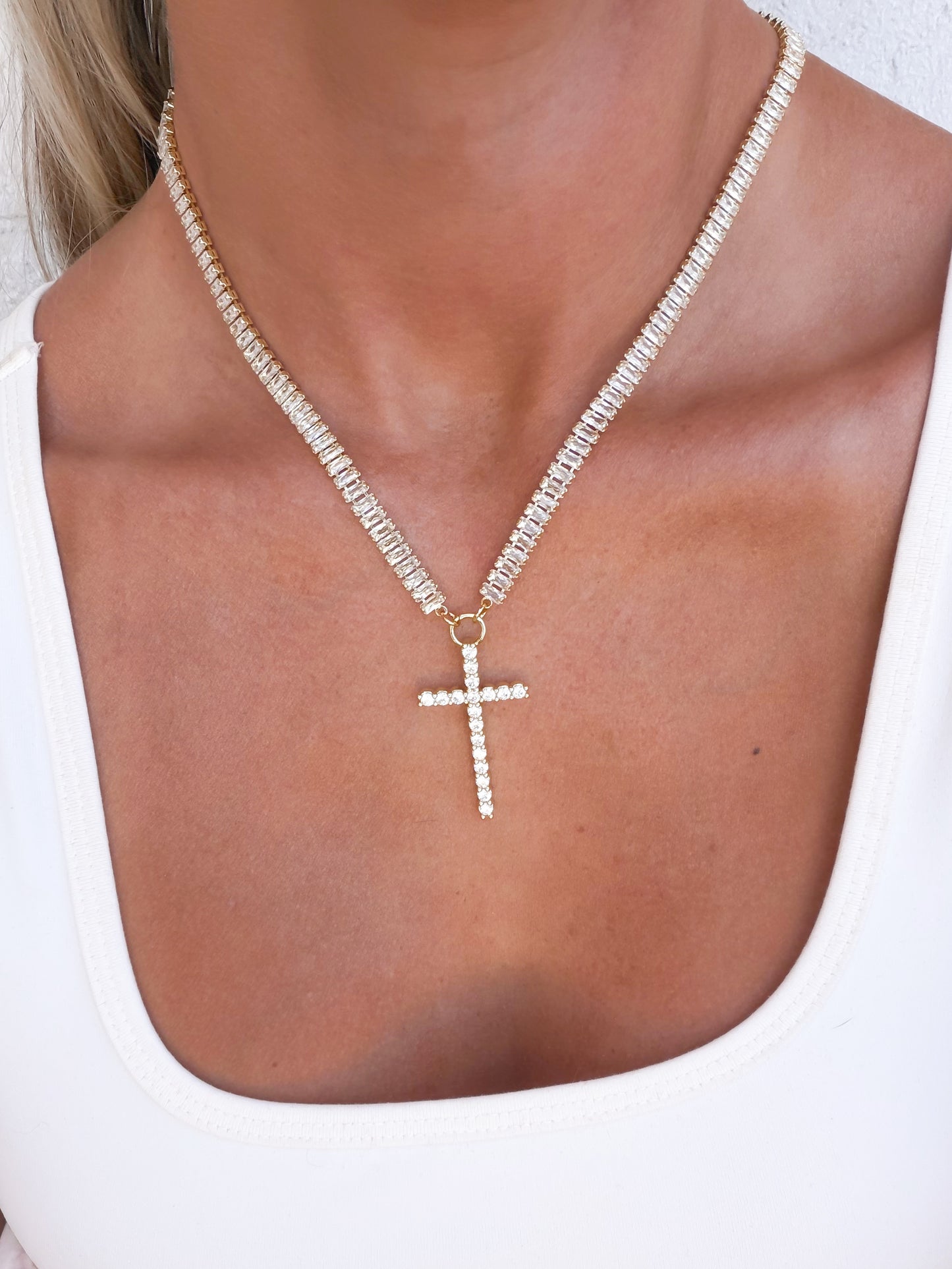 The Royale Cross Necklace