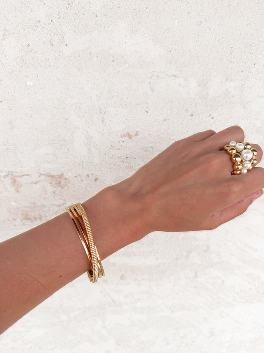 Yuna Chain Bangle Bracelet