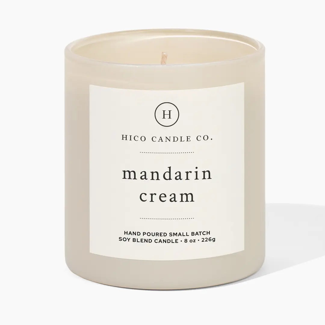 Mandarin Cream Candle