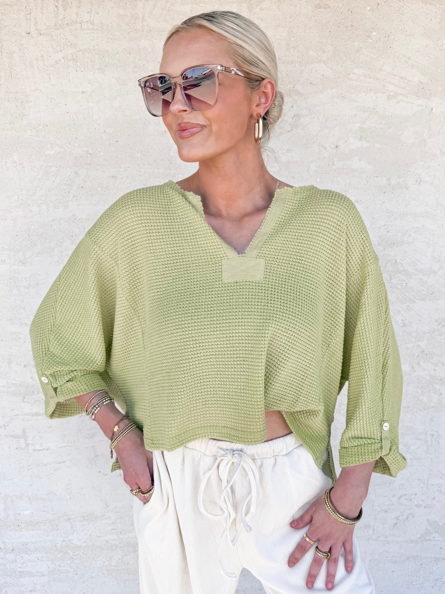 Key Lime Kiss Top