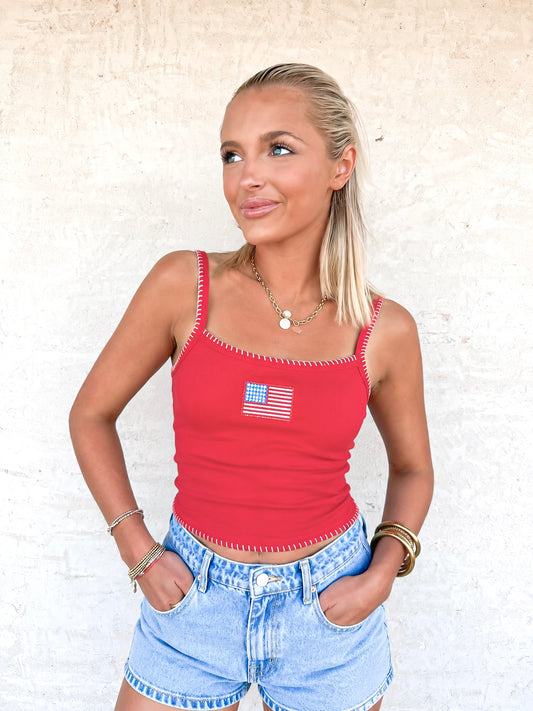 American Flag Tank