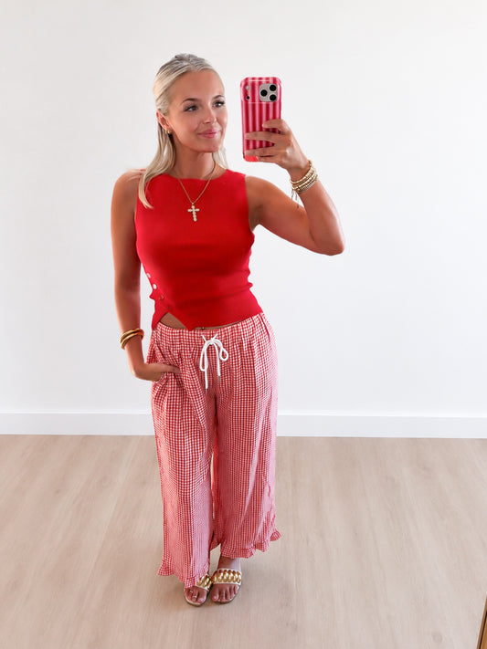Sweet Tea Gingham Pants