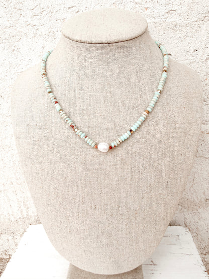 Aqua Swank Necklace