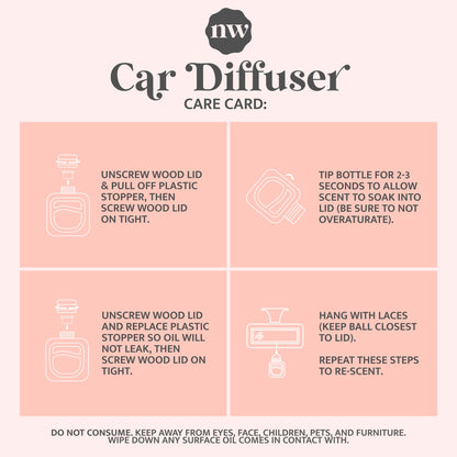 Car Diffuser - Black Frost