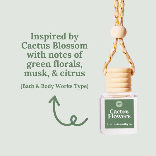 Cactus Flowers Car Diffuser