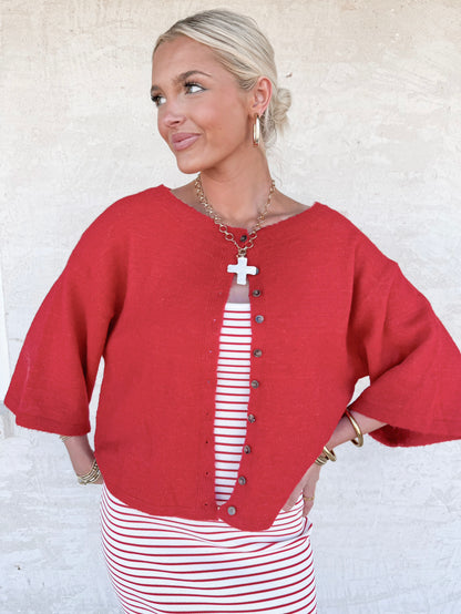 Cherry Picnic Top