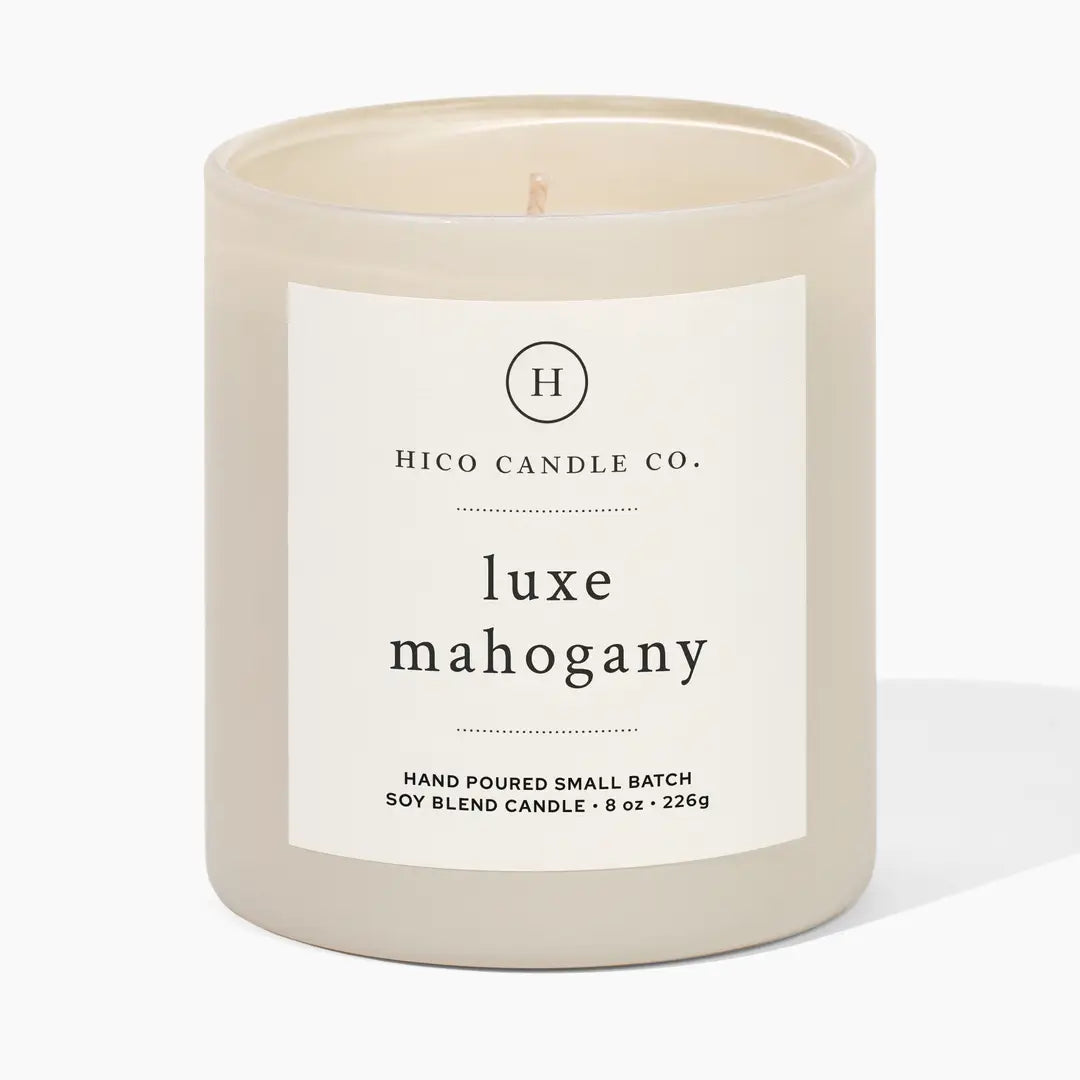 Luxe Mahogany Candle