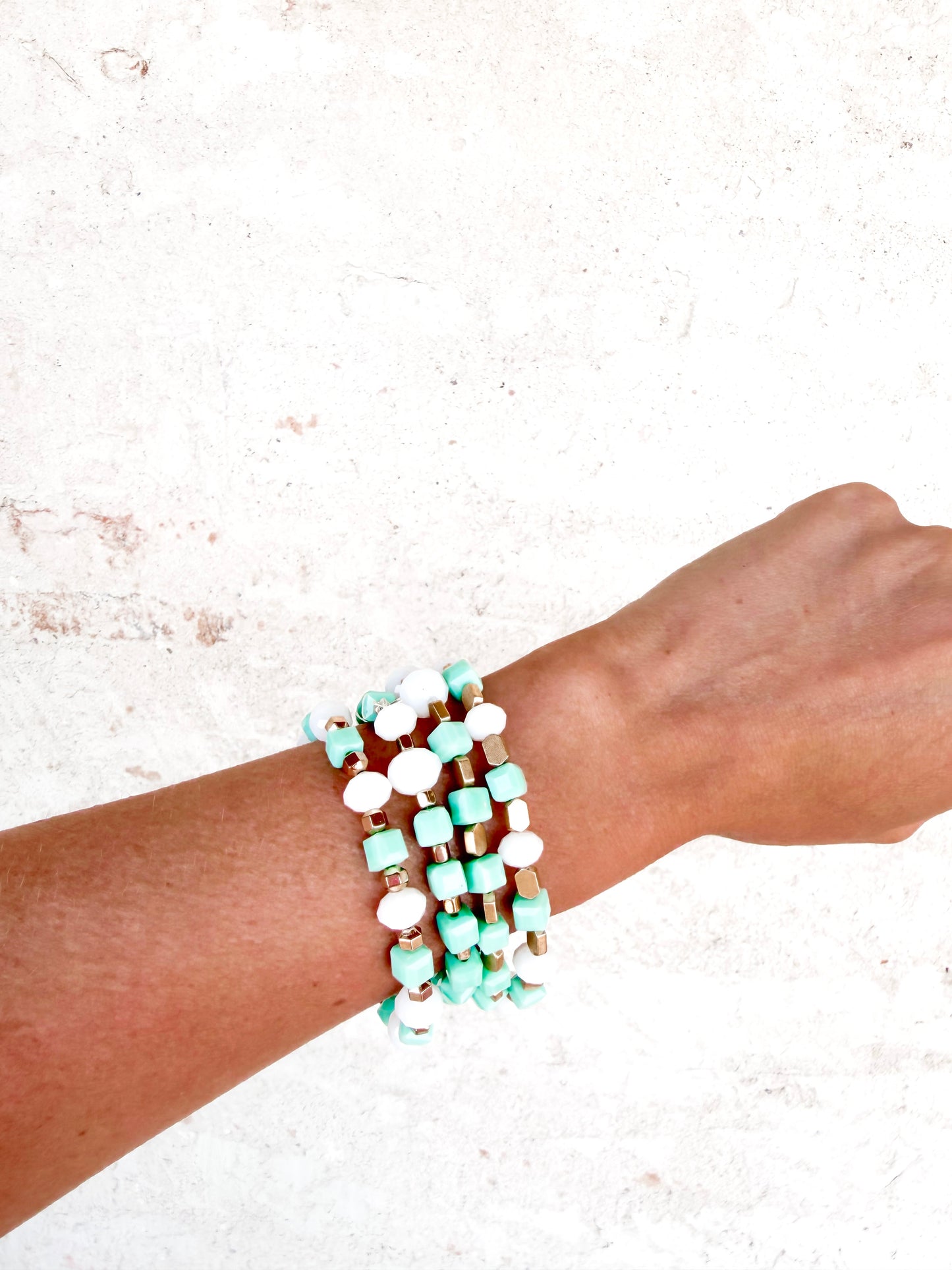 Aqua Splash Bracelet Set