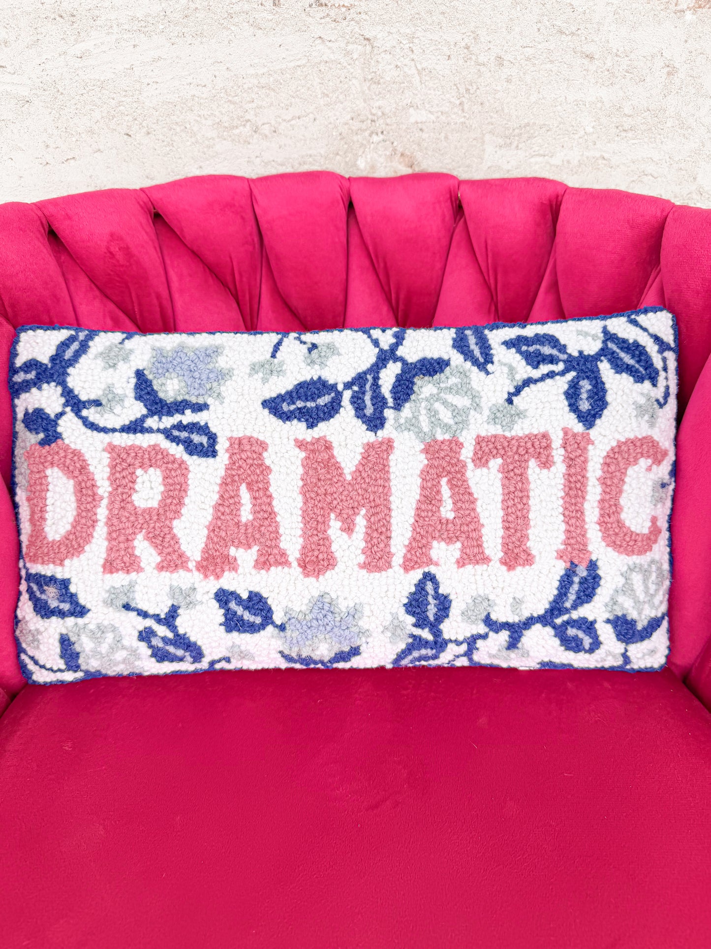 Chinoiserie Dramatic Hook Pillow