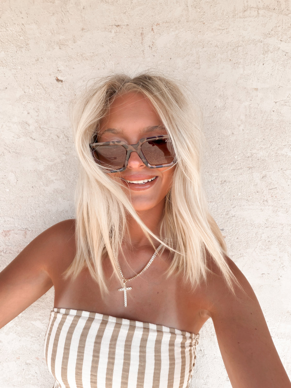 Allie - Women's Polarized Medium Rectangle Sunglasses