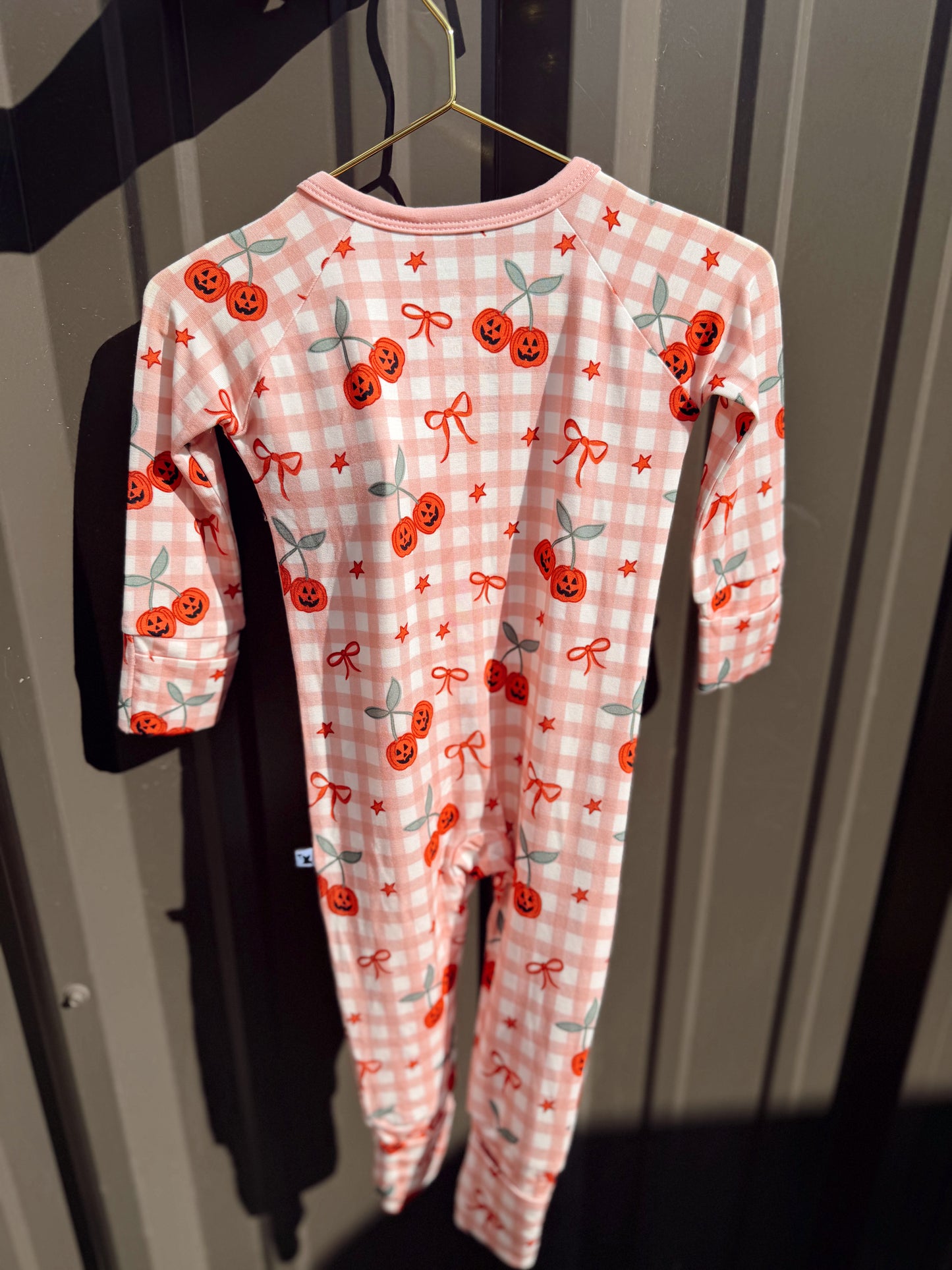 Cherry Pumpkin Bamboo Jammie