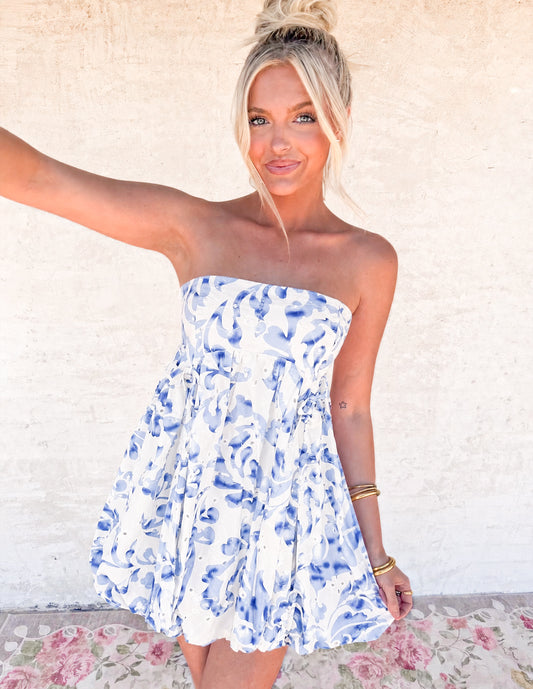 Azure Bubbly Dress