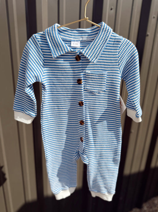 Luca Striped Jumpsuit