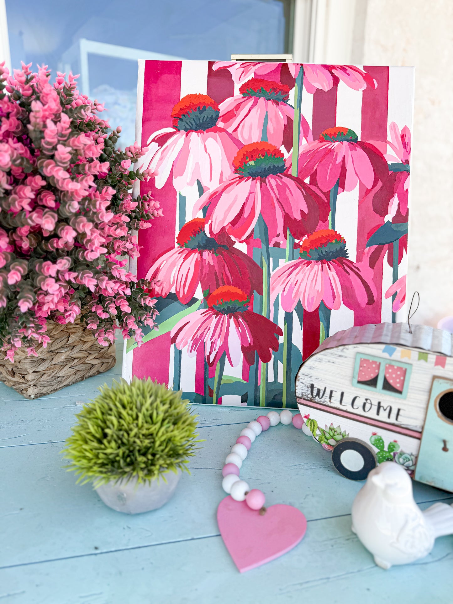 Electric Garden Painting