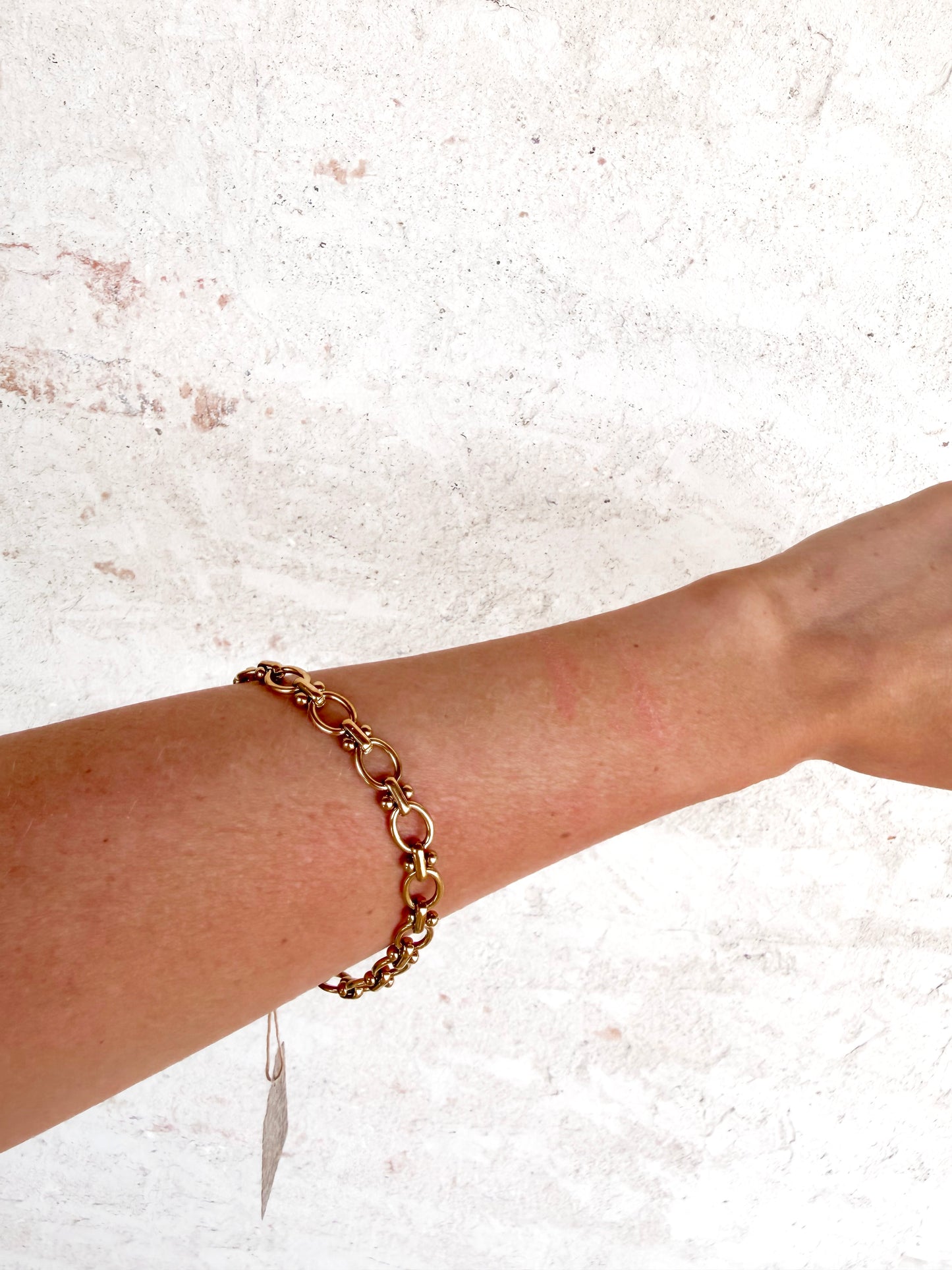 Gold Layering Chain Bracelet