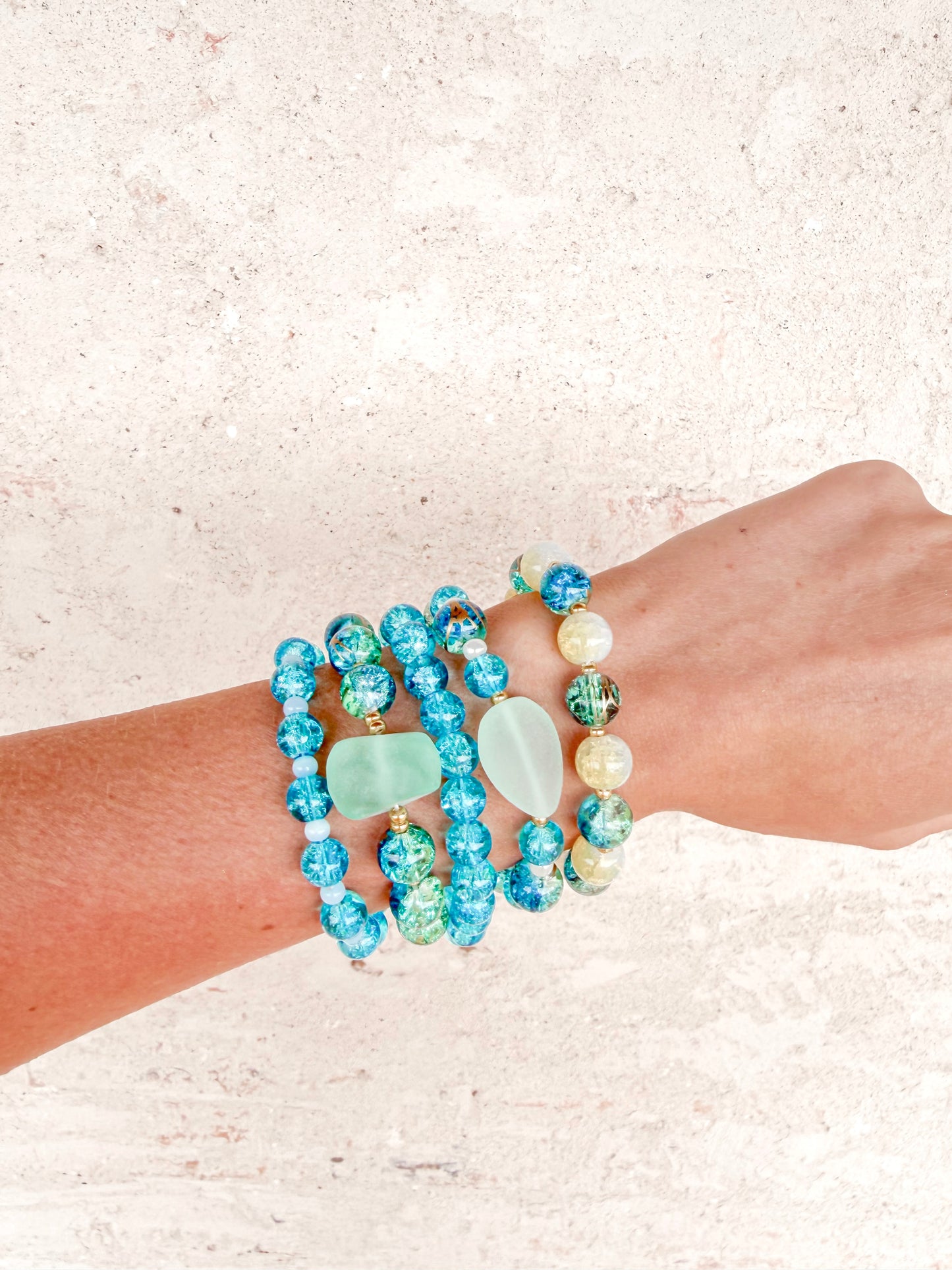 Teal Skies Bracelets