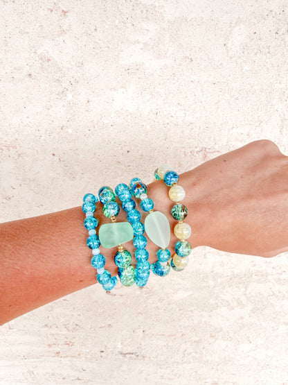 Teal Skies Bracelets