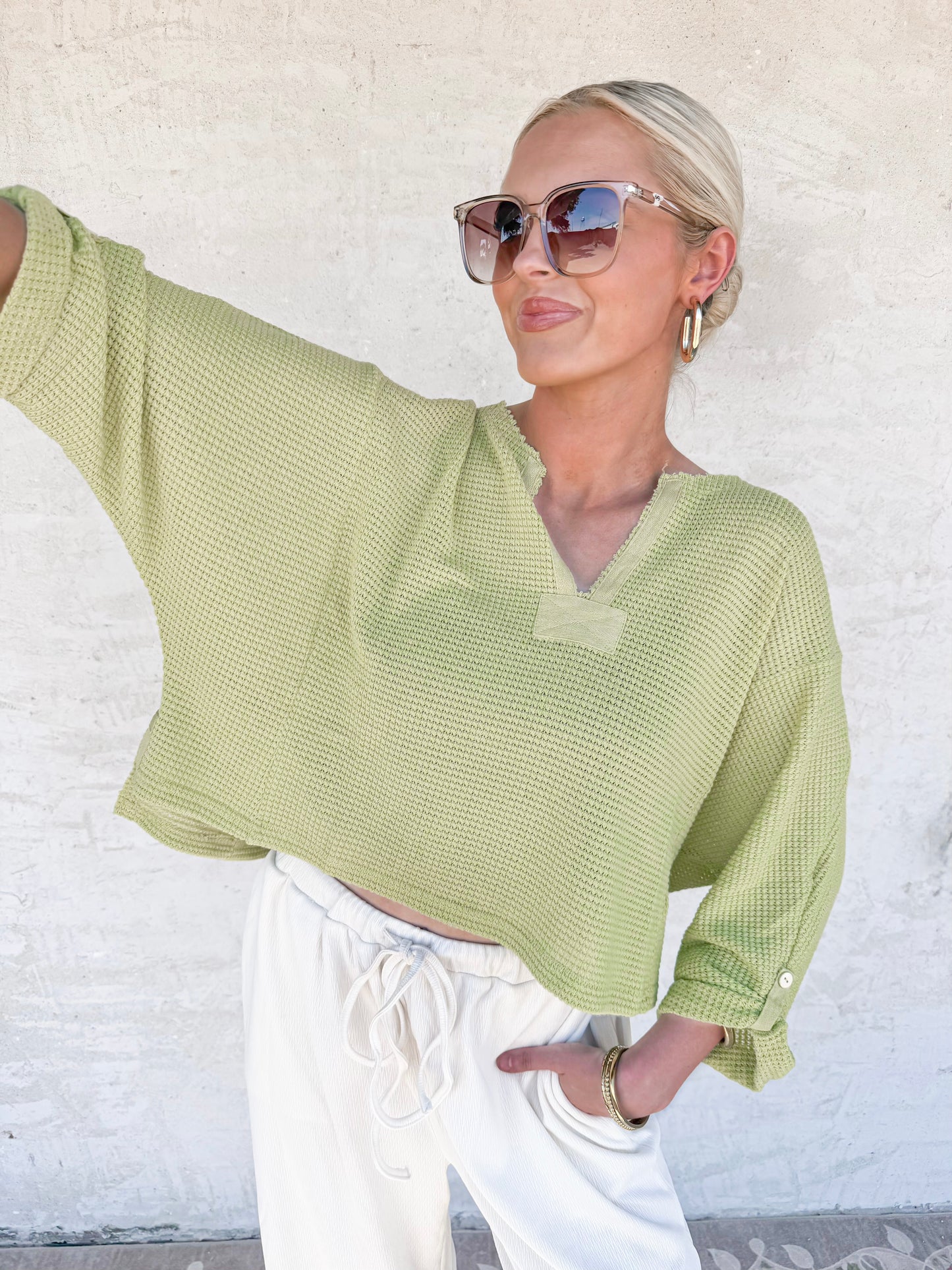 Key Lime Kiss Top