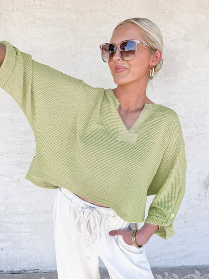 Key Lime Kiss Top