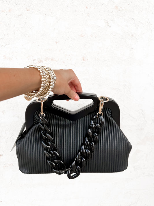 Remy Pleated Frame Bag