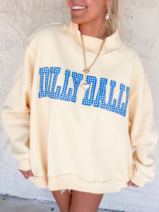 Dilly Dally/Lolly Gag Reversible Sweatshirt