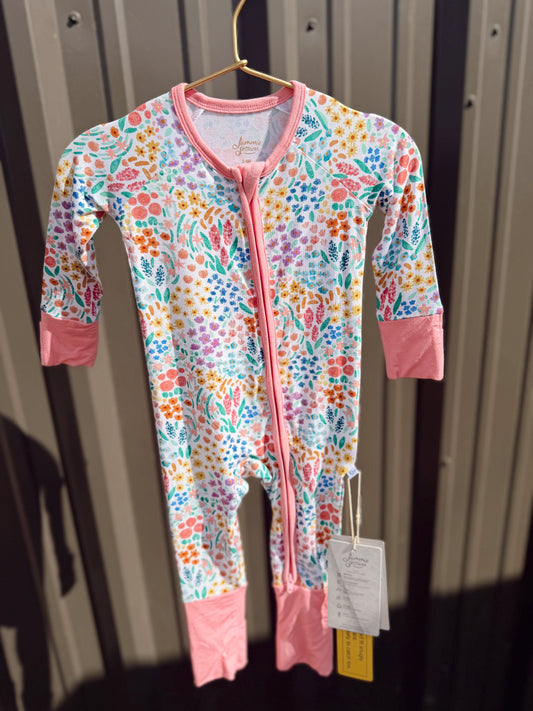 Whimsical Floral Bamboo Jammie