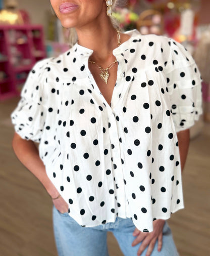 Brynlee Polka Top
