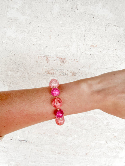 Pink Bubbly Bracelets